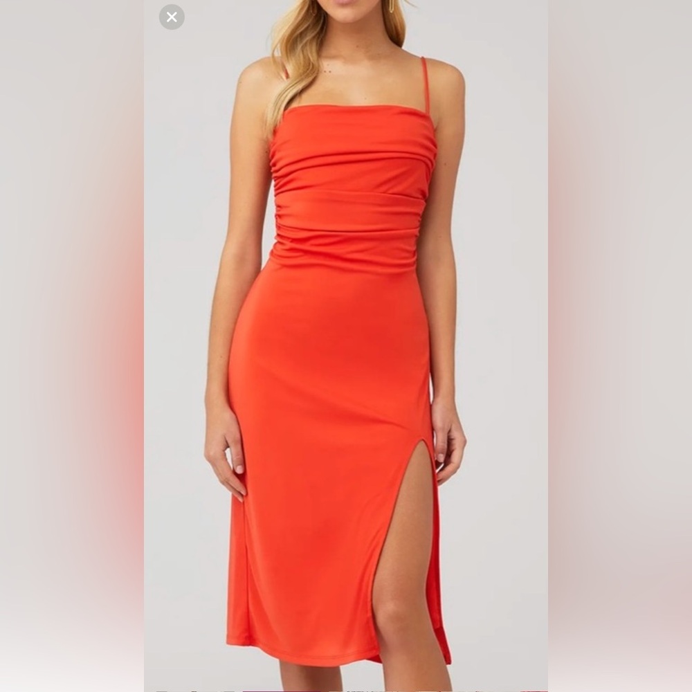 ASTR the Label Midi Dress
